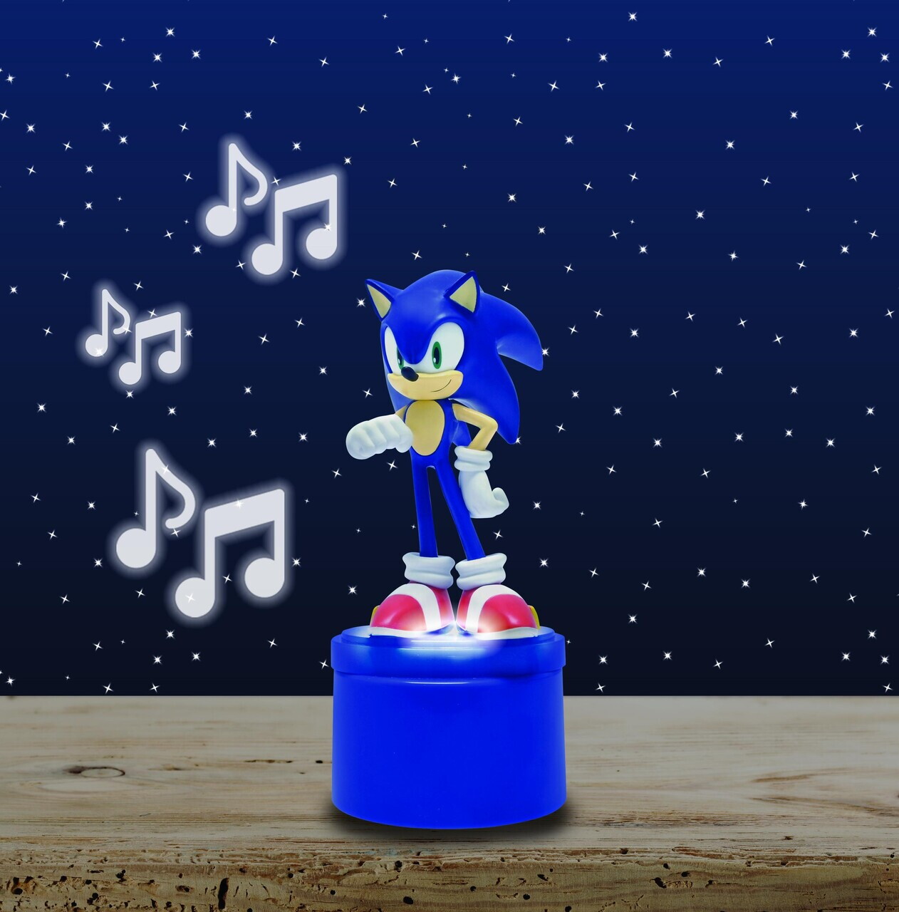 Lampa de veghe cu difuzor Sonic, LEXIBOOK, 7x7x17.1 cm, albastru - imagine 4